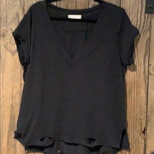 We The Free distresses v neck tee